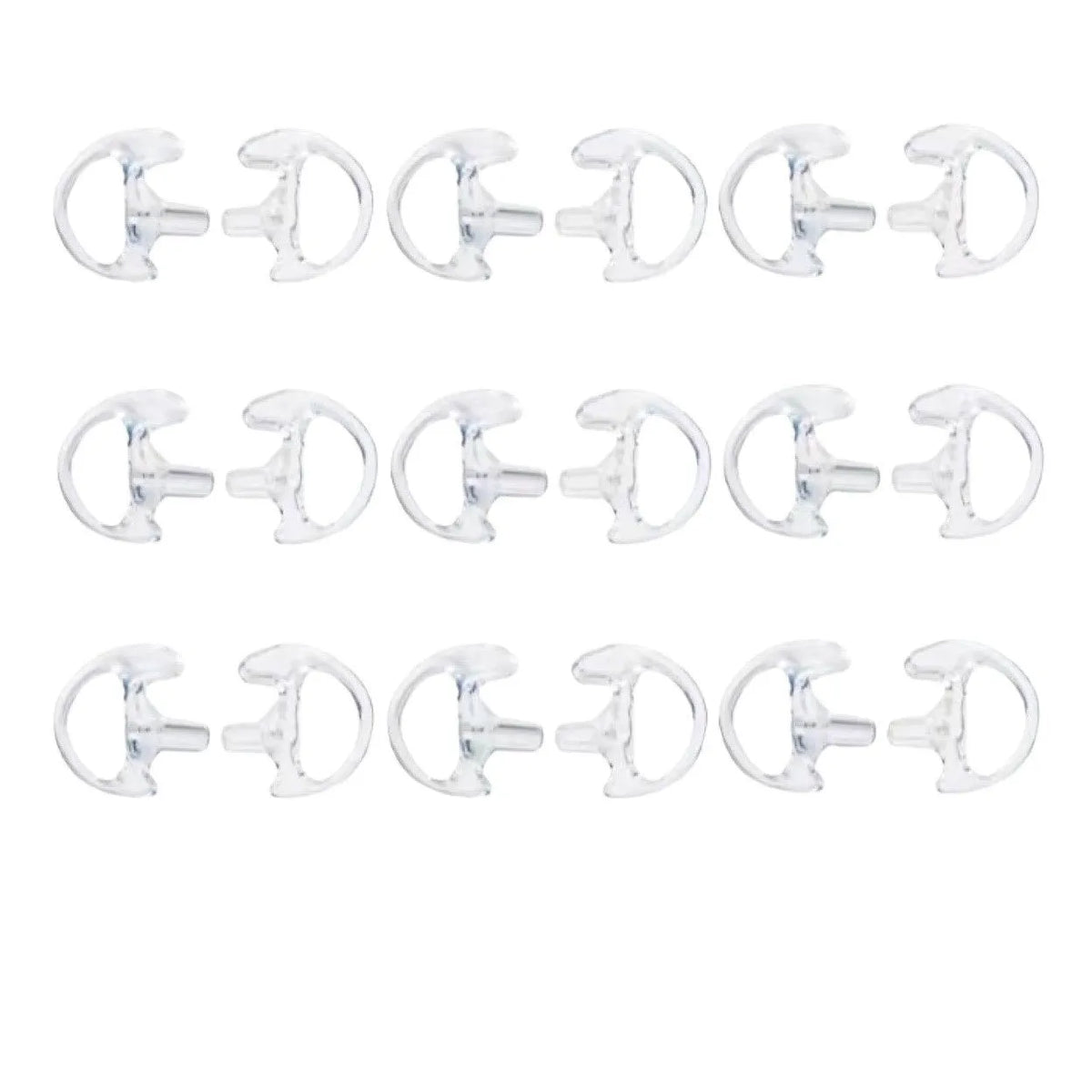 Silicone ear hanging accessories for interphone air conduit, three sizes