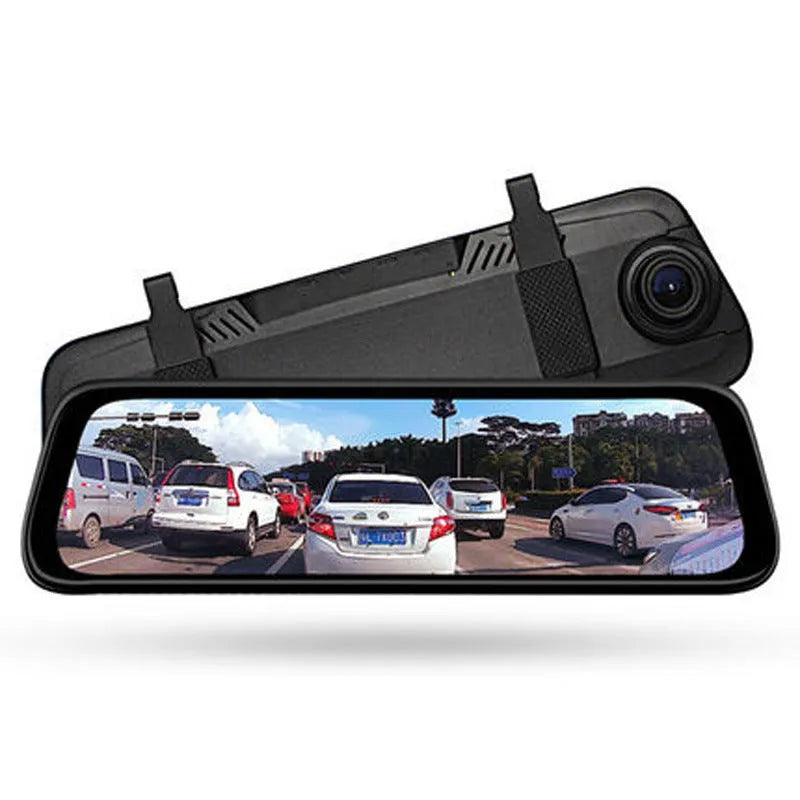 10-inch touch screen streaming video recorder with front and rear recording functions