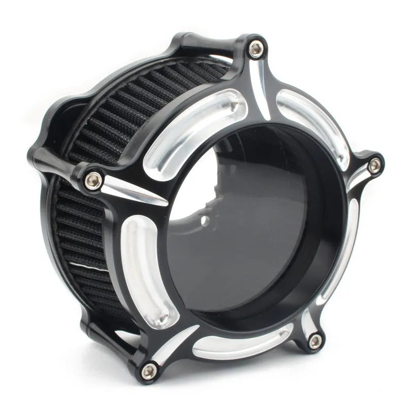 Aluminium air filter retrofitting accessory for 300 model cars in a choice of colours