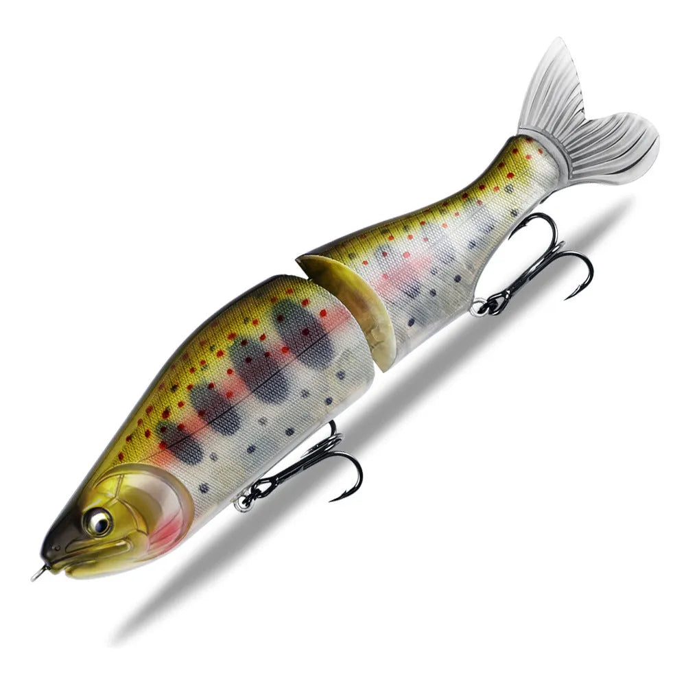 185mm multi-colour plastic bass fishing swimming lure for casting
