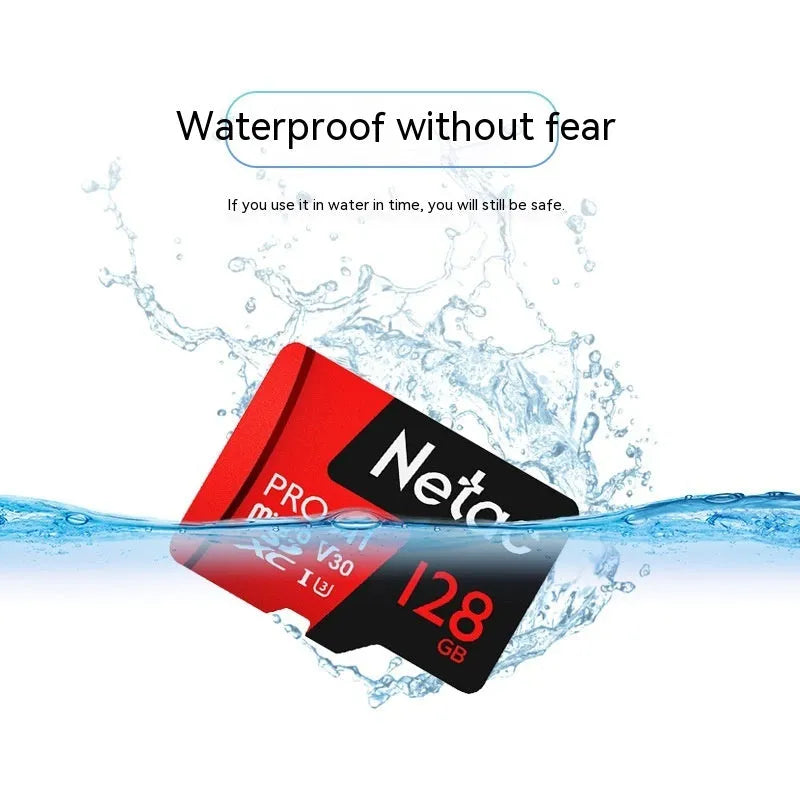 Micro SD TF memory card for dash cams and security cameras in 16GB to 256GB capacities