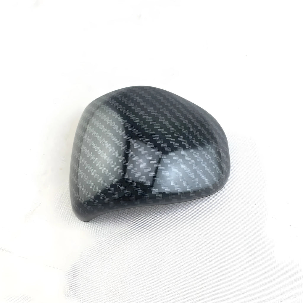 Carbon fibre pattern gear shift cover for car interior decoration