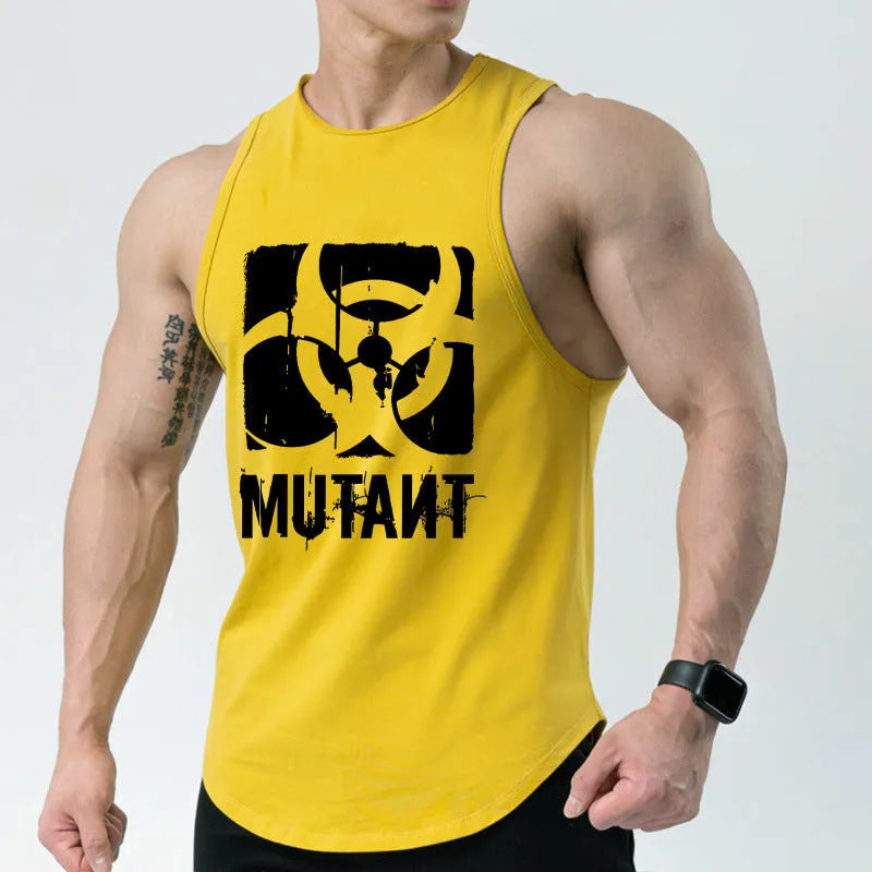 Men's loose fit polyester training waistcoat in multiple colour options