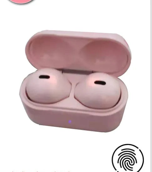 Close-up of invisible 9mm skin-coloured Bluetooth earphone sitting discreetly in an ear.