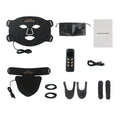Infrared colour light skin rejuvenation apparatus with face mask kit in black and white colour options