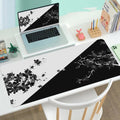 Large anti-slip mouse pad 210x260x3mm with heat transfer pattern and rubber base
