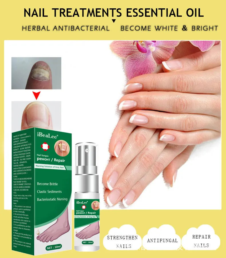 Jiagou repair dust for deck liquid antimicrobial 10ml whitening antibacterial foot treatment