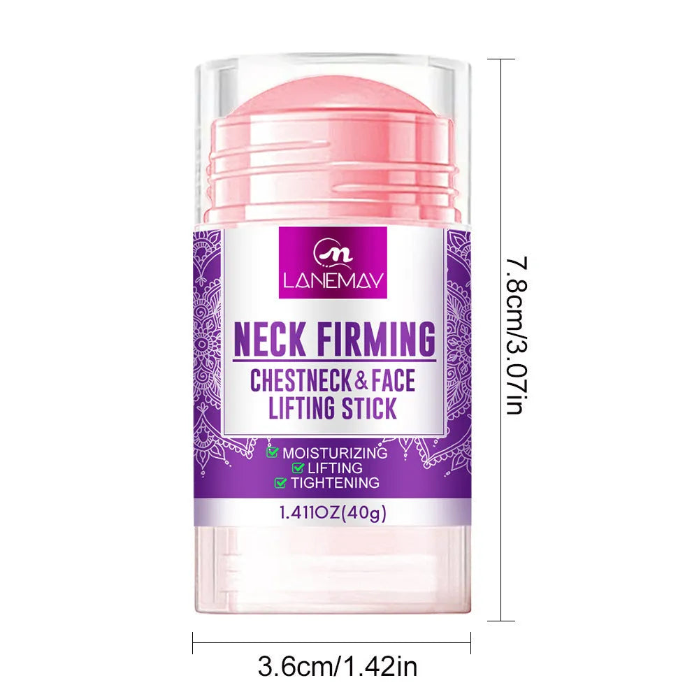 40g jar of anti-wrinkle neck firming cream for brightening and moisturising neck skin