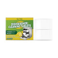 Dishwasher cleaning sheet 30-pack with citric acid and surfactant for limescale and grease removal