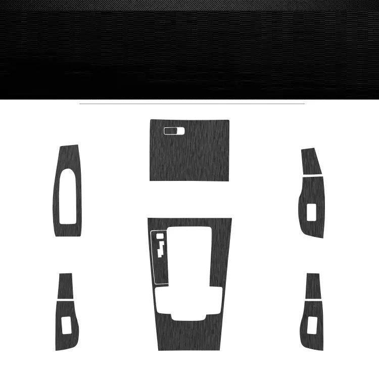 Unksera car interior decorative vinyl sticker kit for centre console and dashboard modification
