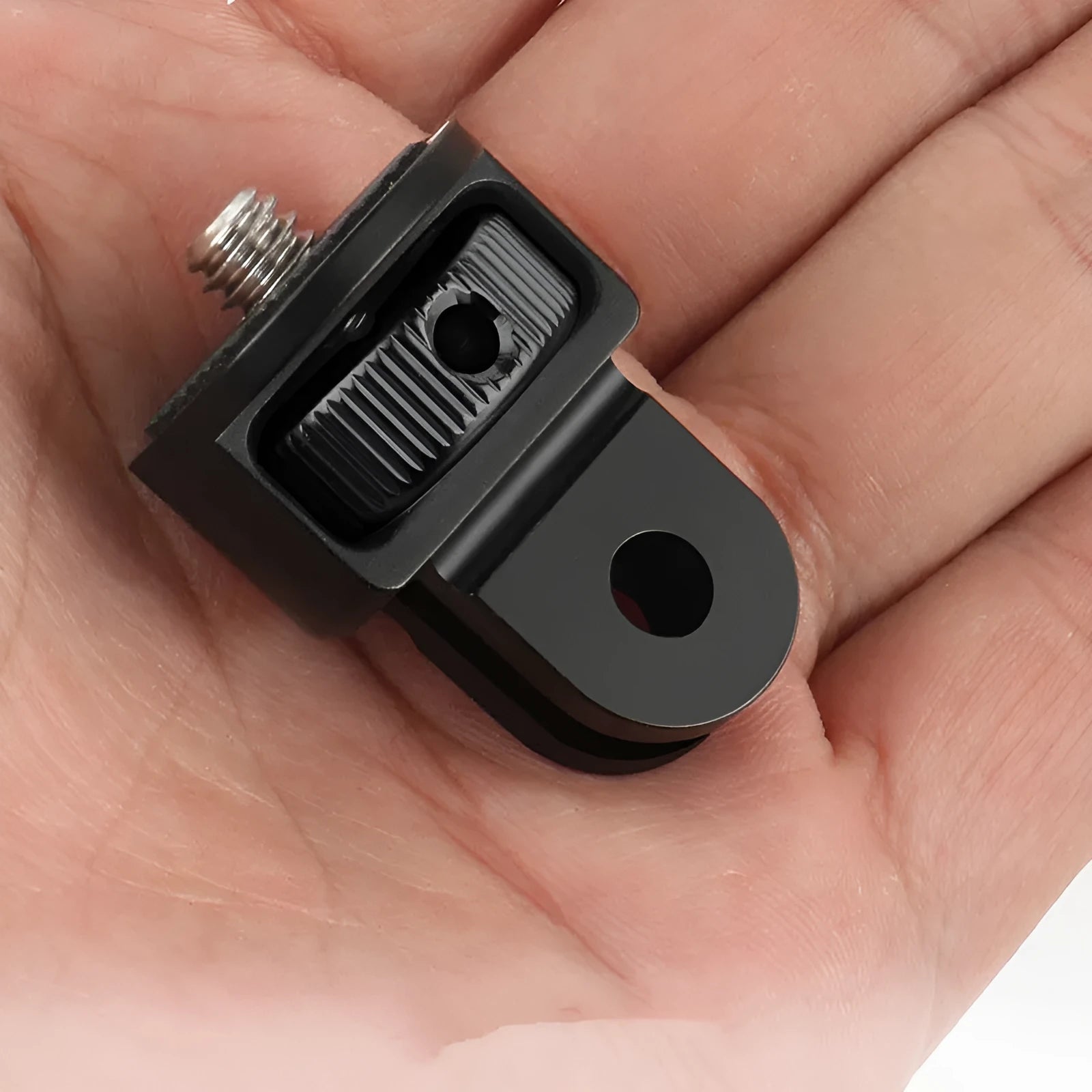 Aluminium camera adapter screw with 1/4-inch thread in multiple colour options