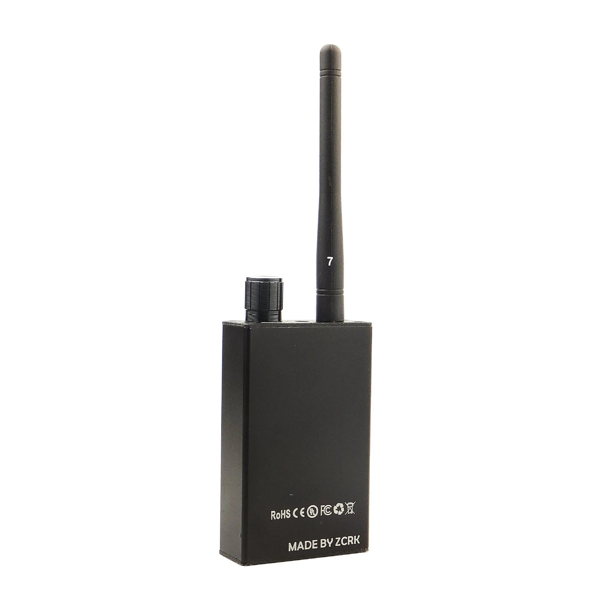 G318 professional anti-eavesdropping signal detector unit showing its compact size.