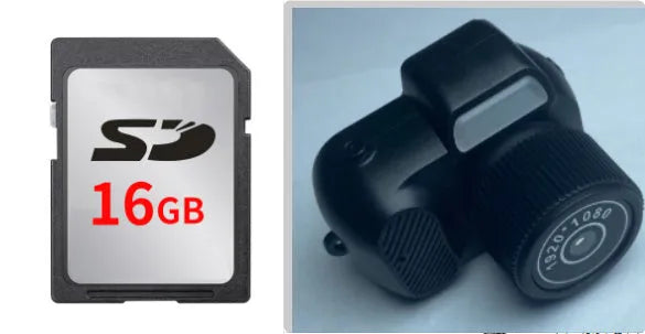Black Y3000 HD outdoor sports camera with 0.96-inch display screen on compact ABS body