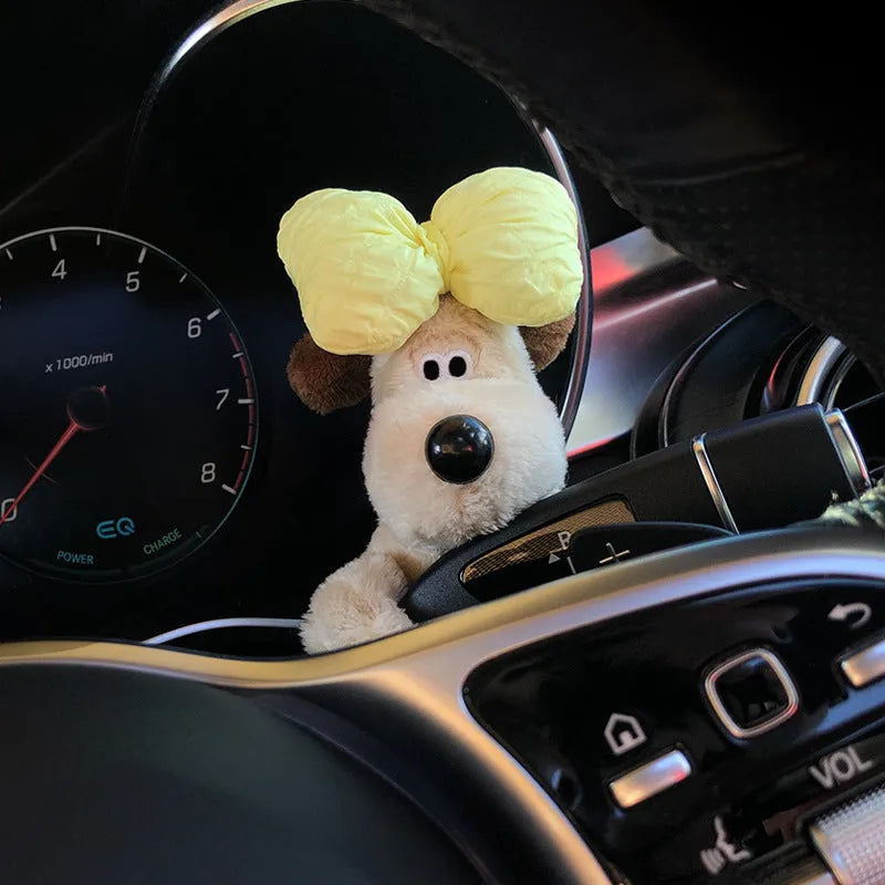 Cotton car dashboard ornament doll in character design options