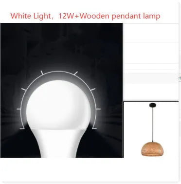 American Garden bamboo woven rattan chandelier 600mm rural style Southeast Asia lamp