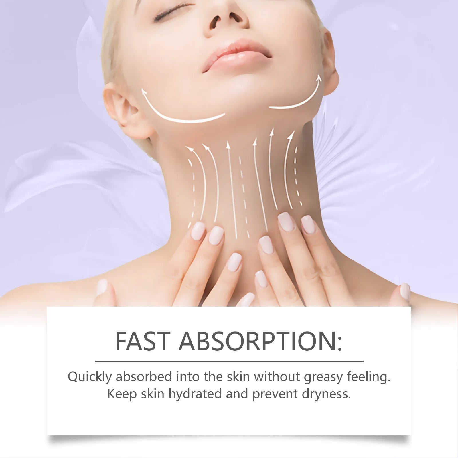 30g jar of moisturising neck cream with retinol and ceramides for daily skincare.