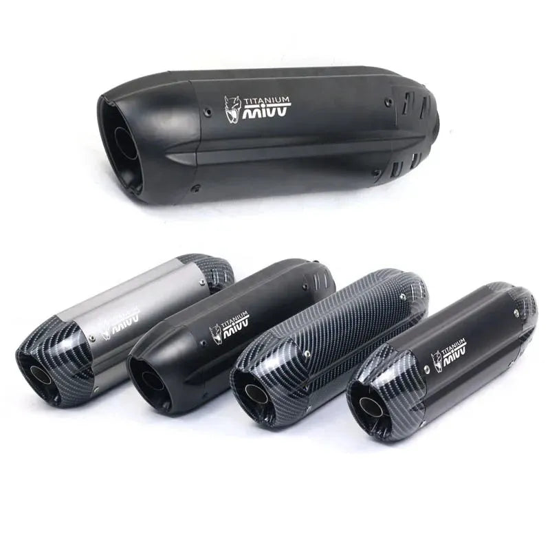 Motorcycle exhaust modification stainless steel component with hexagonal design