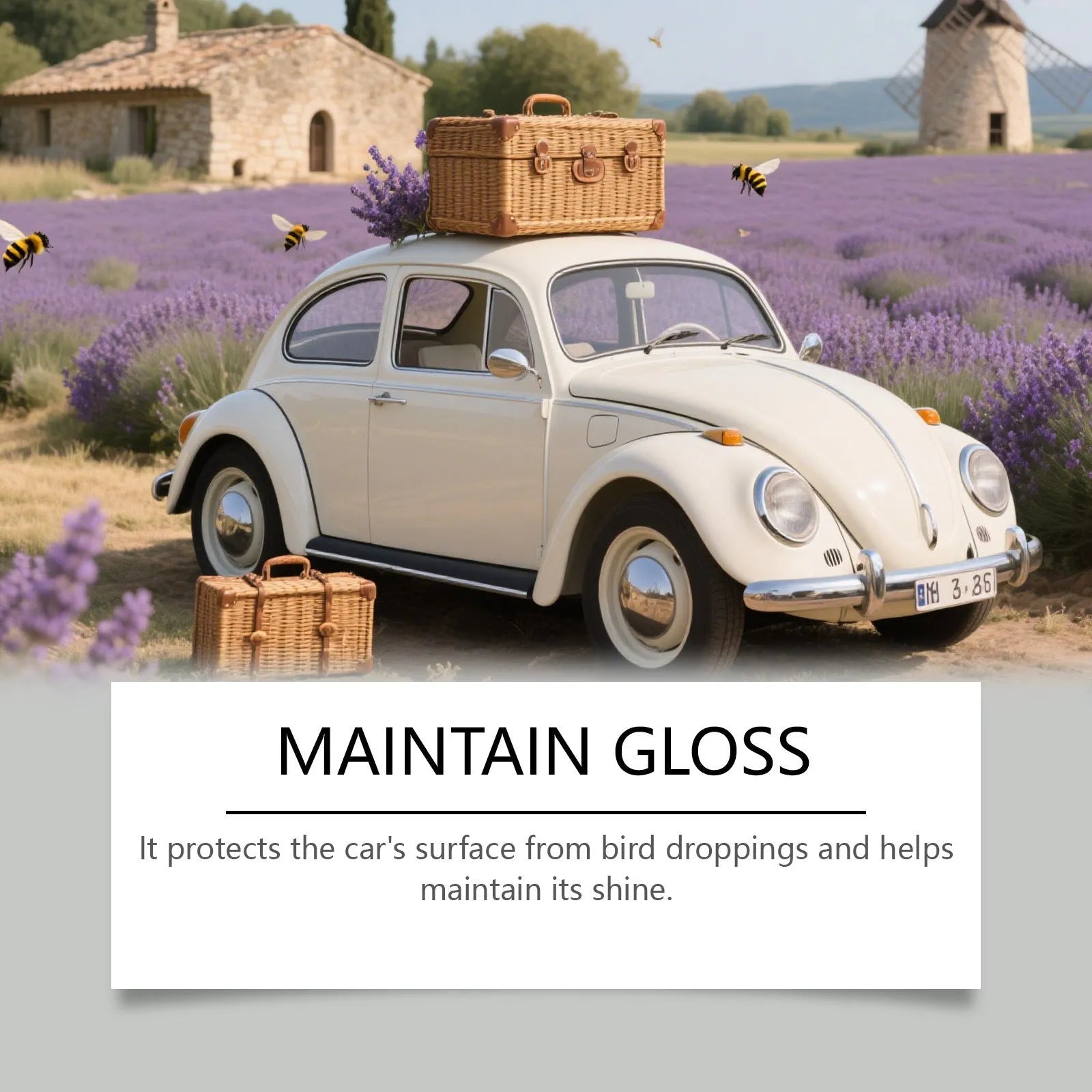 120ml ceramic coating spray bottle for vehicle paint protection and surface maintenance
