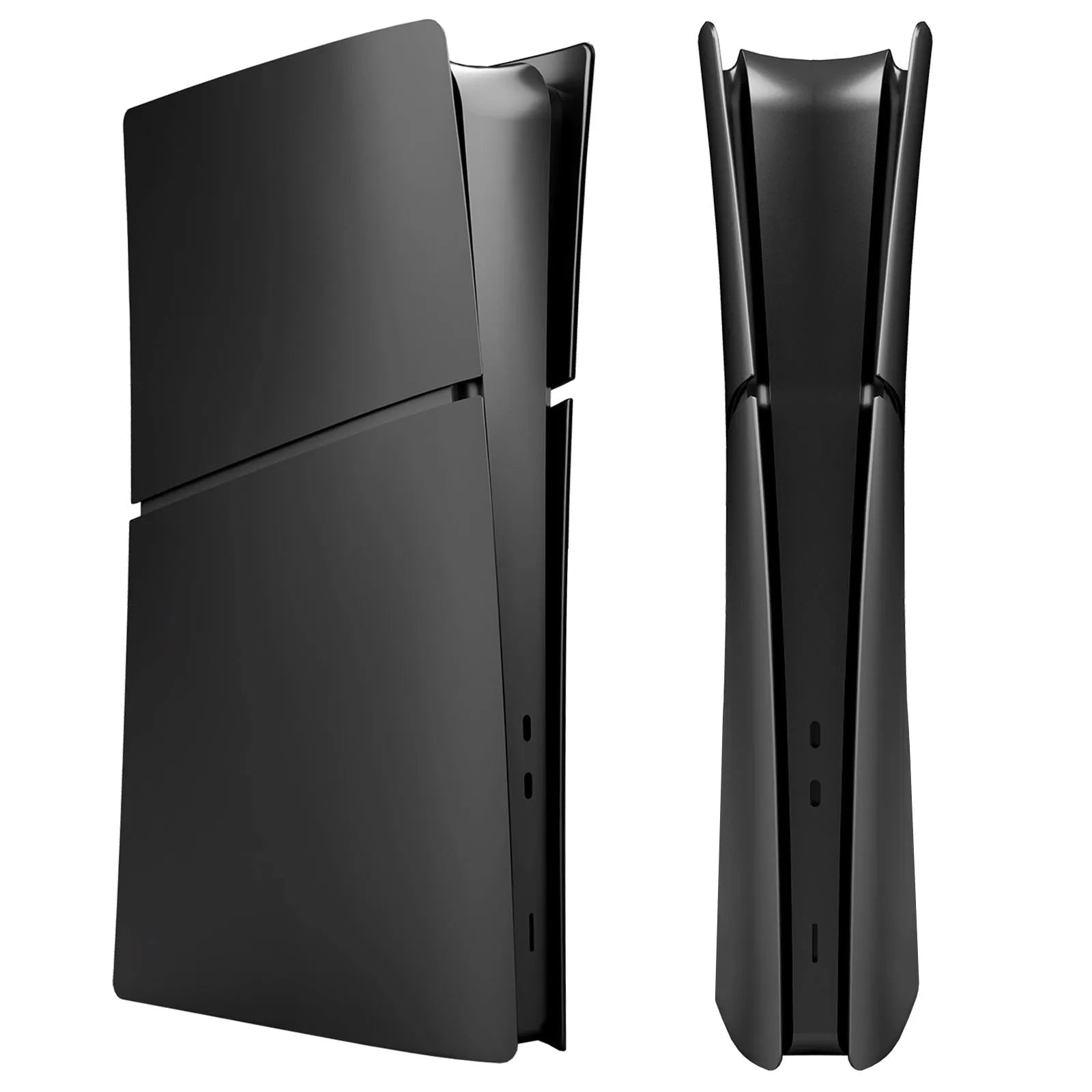 PS5 Slim replacement protective shell in ABS plastic showing front and side view