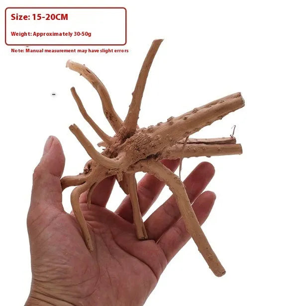 Xiaoqi root natural wood aquarium decoration ornament for fish tank scenery
