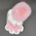 Animal claw cosplay gloves in multiple colour combinations with contrasting pads on nylon material