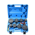 Nine-piece alloy steel turbo test instrument set with blow box for automotive turbocharging system diagnosis