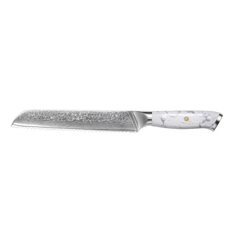Damascus VG10 steel combined chef's knife with 21cm blade for kitchen use