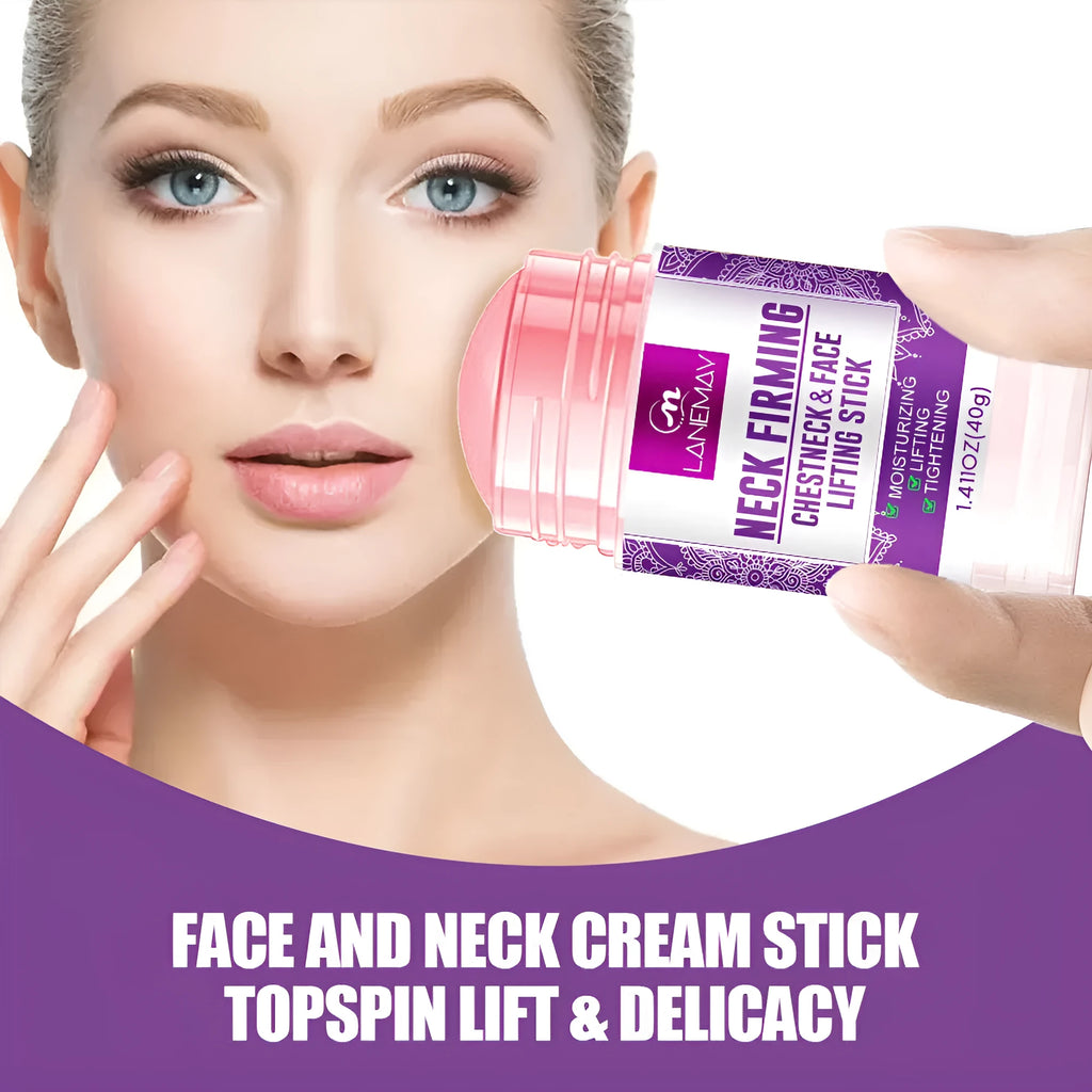 40g jar of anti-wrinkle neck firming cream for brightening and moisturising neck skin