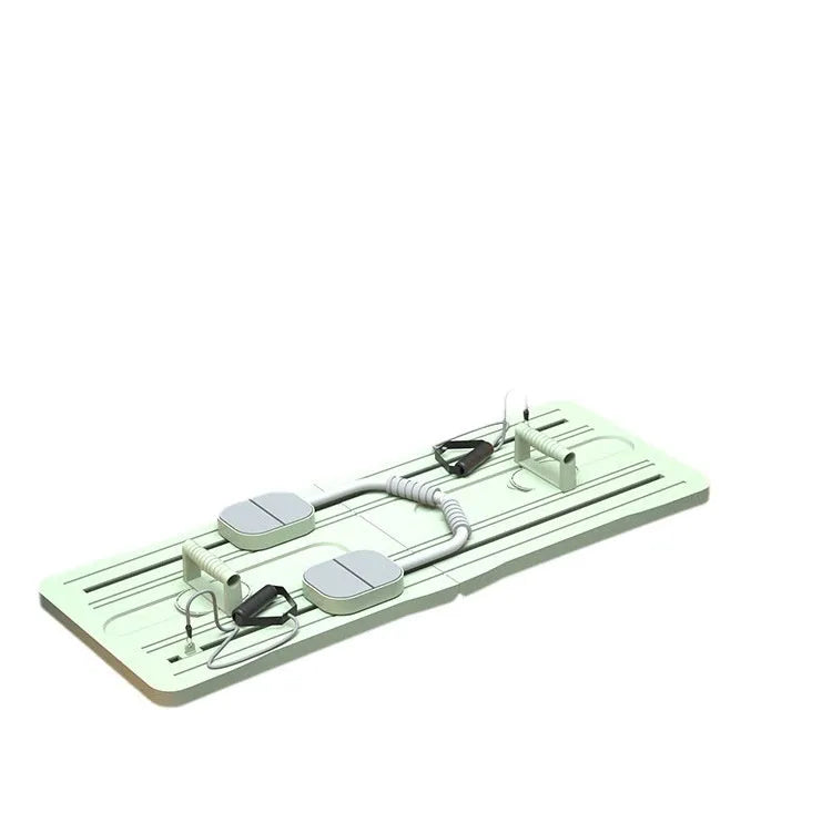 Foldable belly panel fitness board in purple colour for home core training exercises