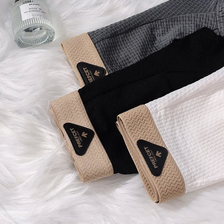 Men's ice silk underwear boxer, nylon fabric, mid waist sport boxer, available in white