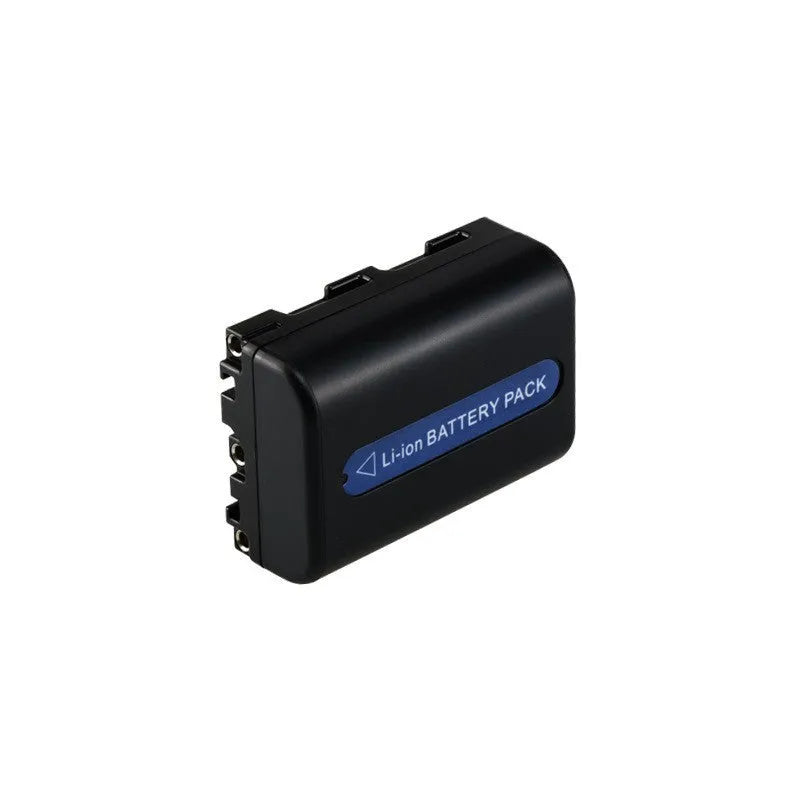 Black lithium battery for SONY digital camera, 7.2V 1800mAh, 55.7x38.3x20.5mm, with micro USB charger