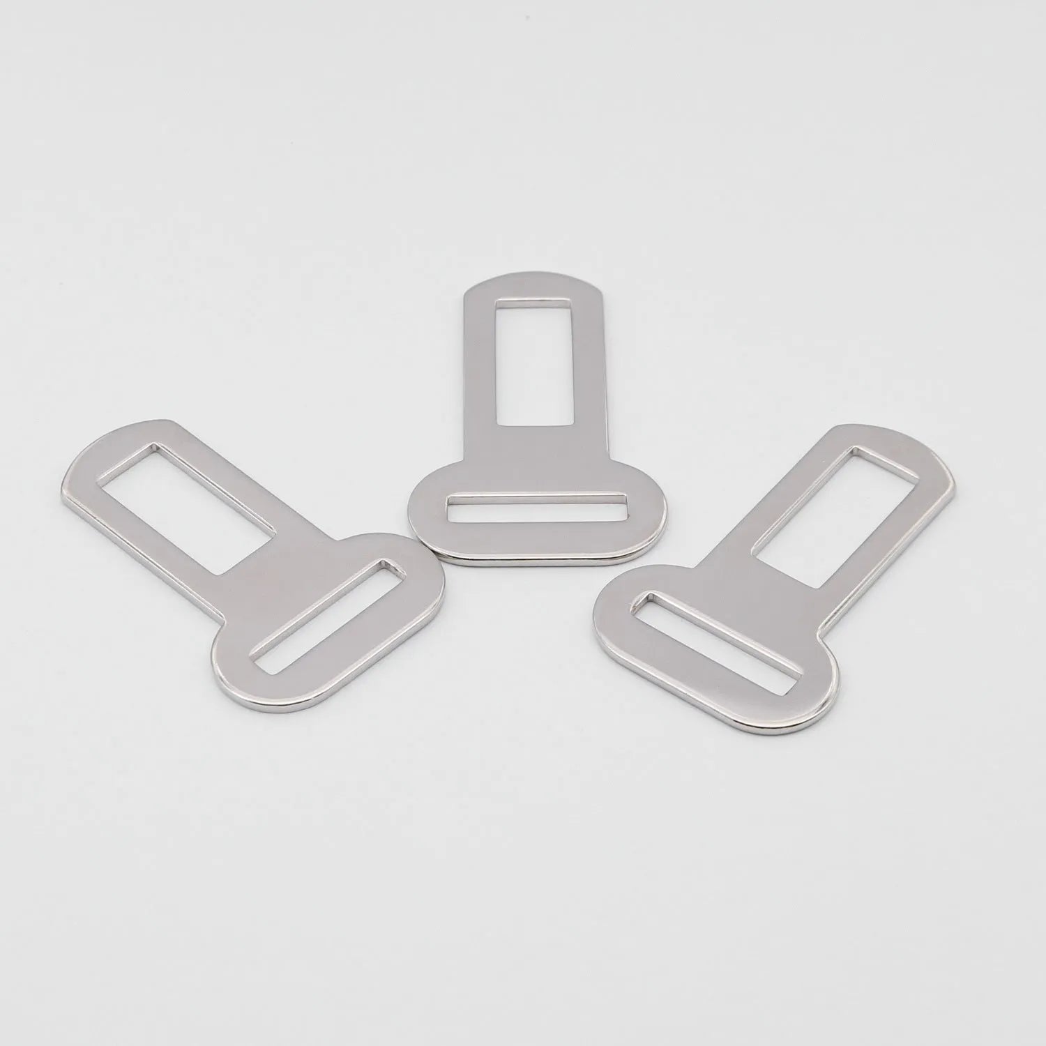26mm silver metal pet safety buckle for car belts and leads