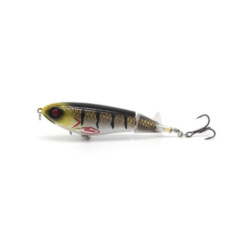7.5cm artificial soft plastic fishing bait lure with bionic design for freshwater predator angling