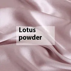 Solid colour silk duvet cover laid flat, showing plain weave texture in a choice of six colours.