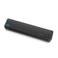 Wireless Bluetooth A4 paper office printer in black with USB Type-C and 198mm print width