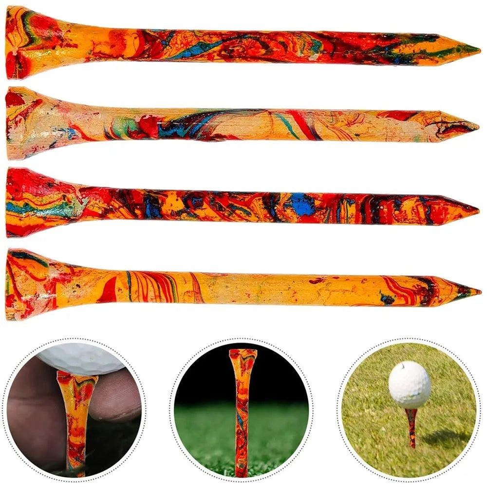 Colourful 70mm golf ball holders for training accessories in Hemu material