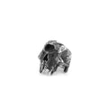 Alloy finger ring with a detailed one-eyed skull design in a retro punk style.