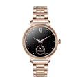AK38 Ladies Smart Watch with stainless steel wristband and 1.09-inch colour screen