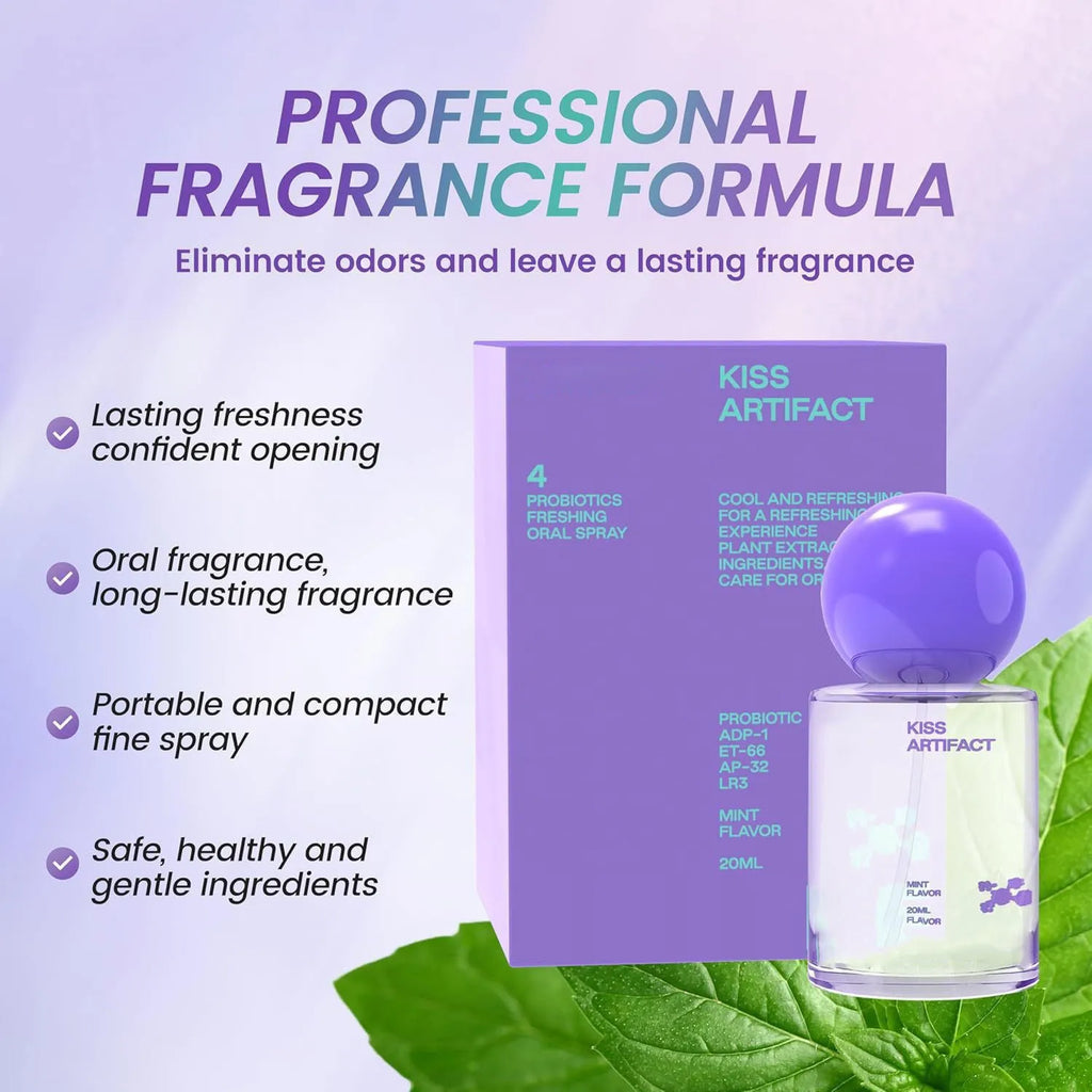 20ml portable probiotic oral spray bottle for hydration and oral care