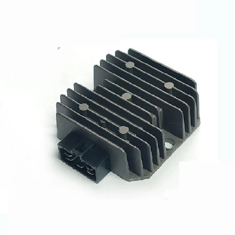 Black motorcycle voltage regulator rectifier with 0-100V adjustable output