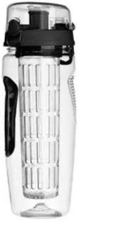 32oz Tritan fruit infuser water bottle with leakproof cap and infuser insert, 1000ml capacity