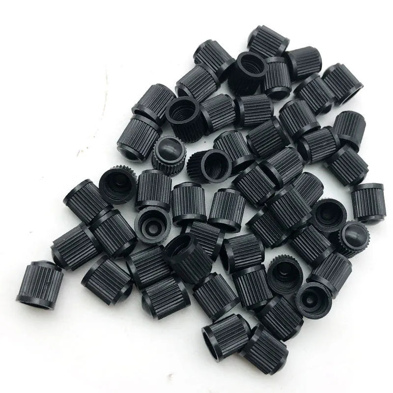 Black plastic tubeless valve with rubber construction for GM models American mouth standard