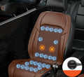 Car seat cooling cushion with ventilation fan system in black colour