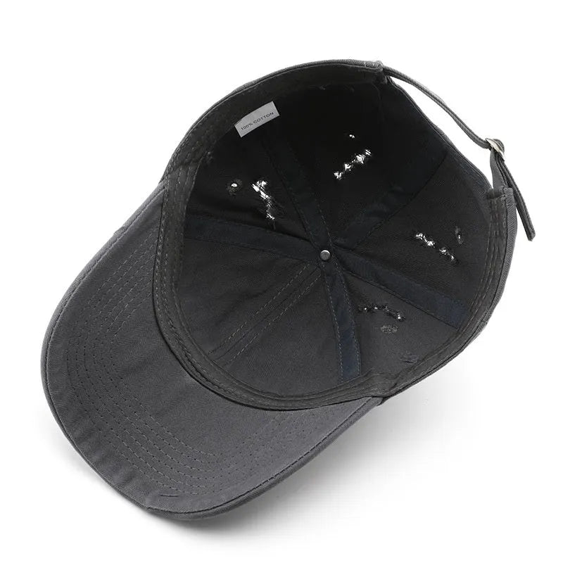 Cotton satin women's baseball hat in beige with dome crown for outdoor sun protection