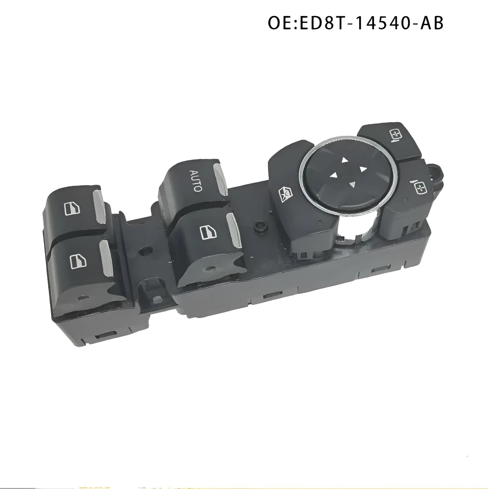 Black Ford Focus electric window regulator control unit with 12V voltage specification