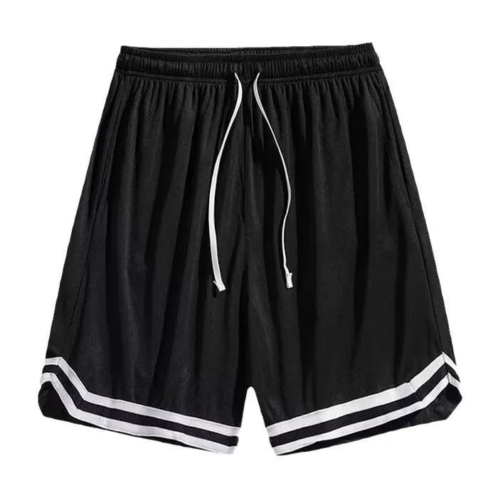 Men's gradient pattern cropped trousers in loose casual fit available in pink, grey, black and white colours