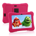 7-inch children's tablet with Full HD IPS screen in blue colour, showing display