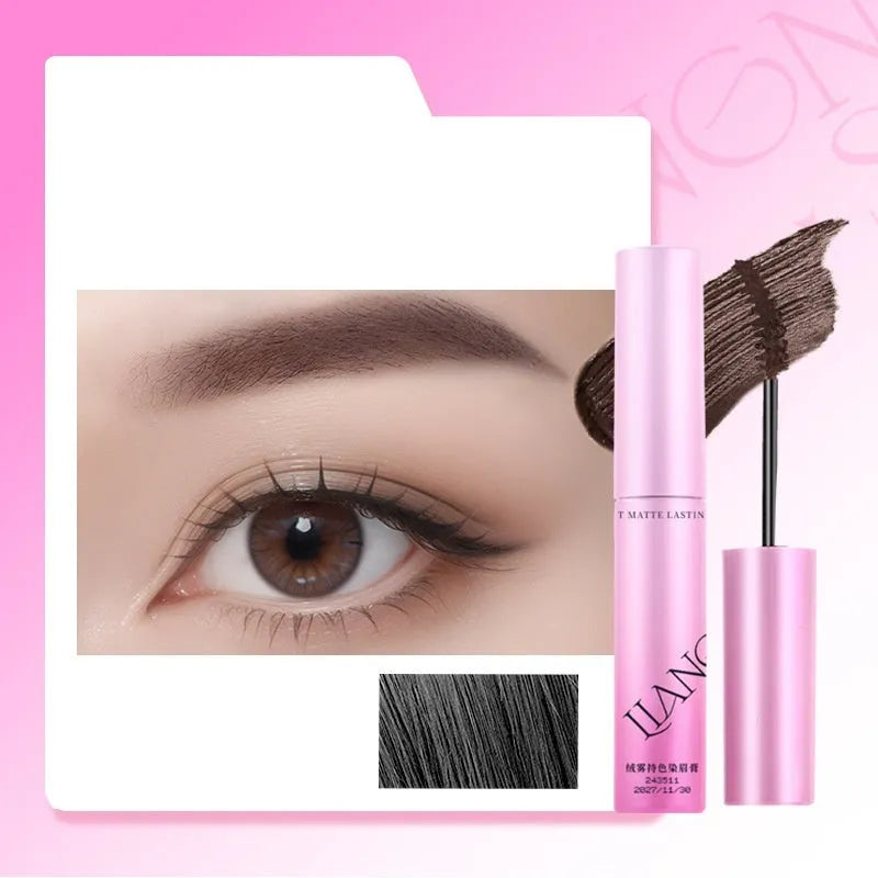 Long-lasting Velvet Fog Eyebrow Cream 4.5g in four shades including Milk Coffee Coconut Palm and Raw Latte