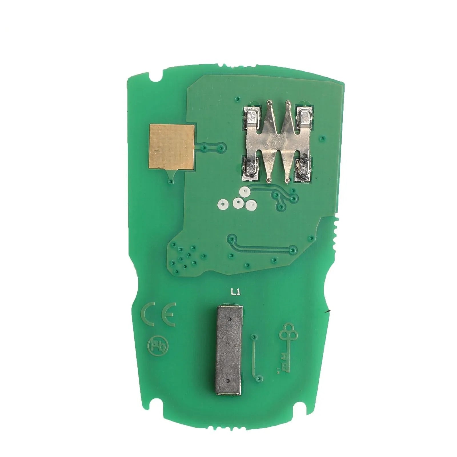 CAS3 semi-intelligent remote car key fob for BMW with three blank metal keys.