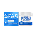 Glycolic acid exfoliating cotton pads set with 60 treatment pads